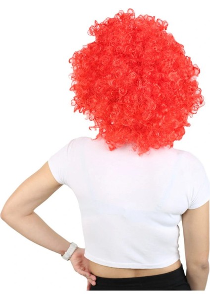 Animasyon Parti ve Palyaço Peruğu - Kırmızı indirimleri