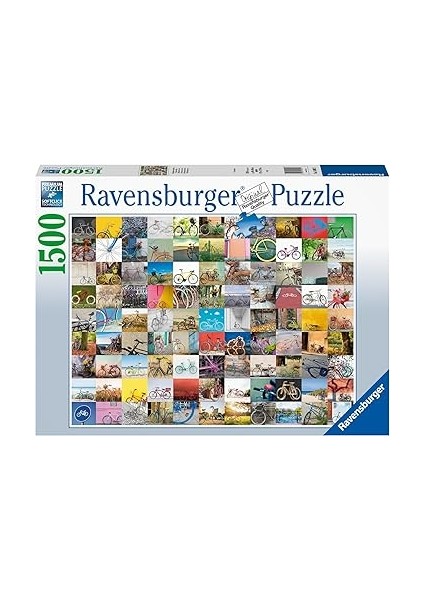 160075 99 Bisiklet Yetişkin Puzzle, 1500 Parça, Çok Renkli fiyatları