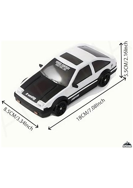Ghz Uzaktan Kumandalı 4x4 Şarjlı Işıklı Drift Yapan Araba - Uzaktan Kumandalı Rc Drift Aracı (Beyaz) fiyatları