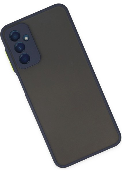 Samsung Galaxy M13 Kılıf Montreal Silikon Kapak - Lacivert indirimleri