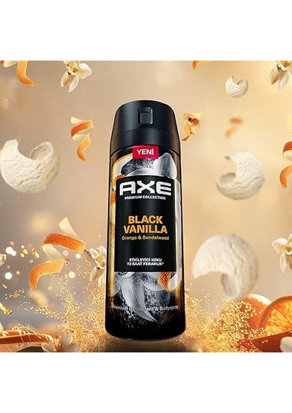 Premium Collection Erkek Sprey Deodorant Black Vanilla 150 ml fırsatları