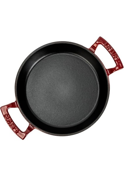 Metal Lv Y Tv 20 Shn R Döküm Yuvarlak Sahan, 20 Cm, Kırmızı modelleri