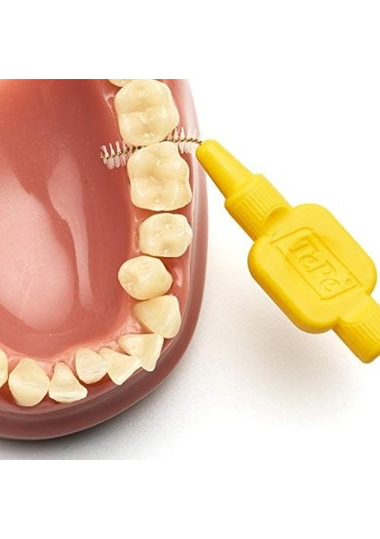 Tepe Blister 0.7 mm - Sarı Diş Arayüz Fırçası (1 x 6 Adet) fiyatları