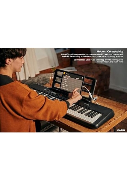 Casiotone CT-S200BKC2 61 Tuşlu Org, Siyah indirimleri