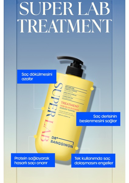 Super Lab Treatment Krem, Dökülme Karşıtı, Yoğun Onarıcı Hidrolize İpek, 3 Miracell Complex 1000 Ml fiyatları