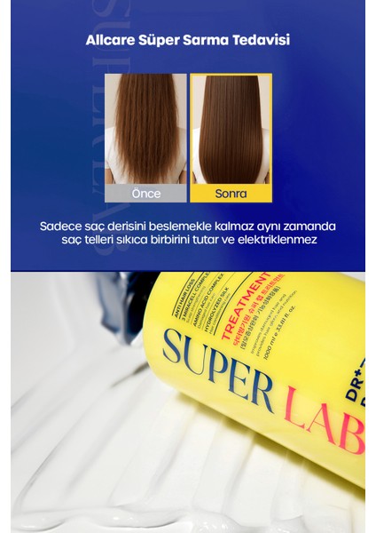 Super Lab Treatment Krem, Dökülme Karşıtı, Yoğun Onarıcı Hidrolize İpek, 3 Miracell Complex 1000 Ml fırsatları
