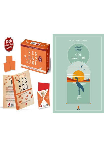 Senbazuru – Bin Turna Felsefesi (Kutulu) + Göl Saatleri