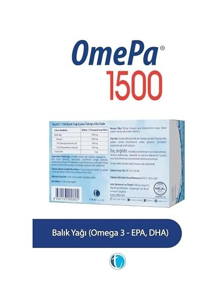 Omepa 1500 30 Kapsül modelleri