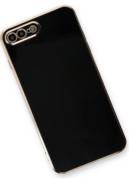 Apple iPhone 7 Plus Kılıf Volet Silikon - Siyah