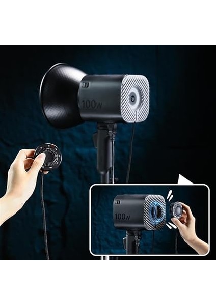 LT026 100W Cob Video LED Işık indirimleri