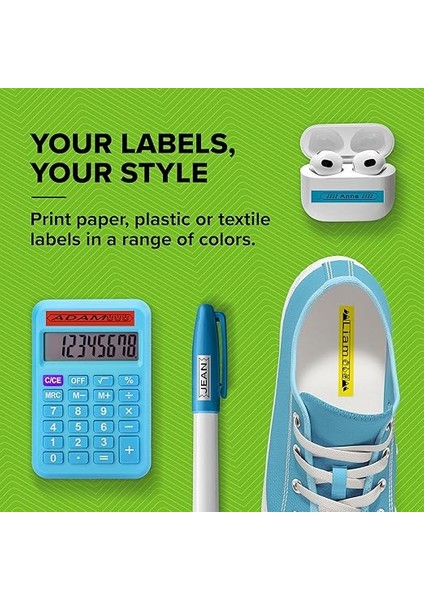 S0718850, Letratag Ütü Transfer Şerit (12 mm x 2 Mt), Beyaz modelleri