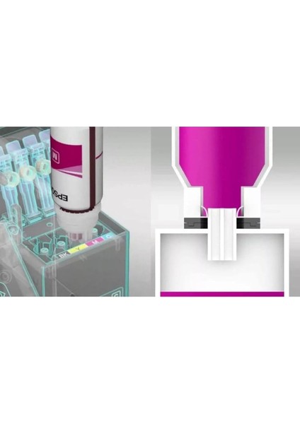 103 ile Uyumlu 2'li Siyah Mürekkep L3111/L3150/L3151/L5190 modelleri