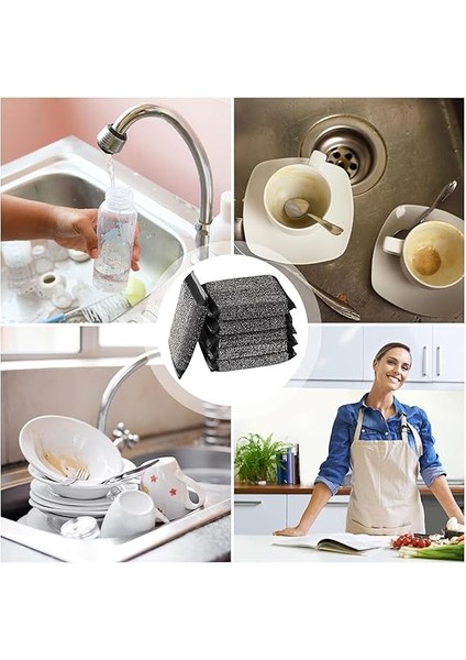 Home 4 Adet Telli Bulaşık Süngeri,paslanmaz Sihirli Inox Bulaşık Süngeri,sihirli Sünger (4 Adet) fiyatları