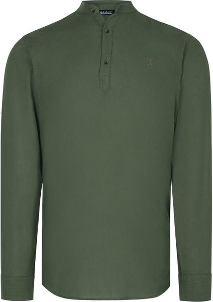 Altılı Set G783 Dewberry Hakim Yaka Gömlek-Siyah-Beyaz-Lacivert-Haki-Bordo-Antrasit indirimleri