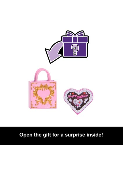 Monster High Doğum Günü Bebeği | Renkli Parti Kıyafetli Koleksiyon Oyuncak Bebek | 3+ Yaş fırsatları