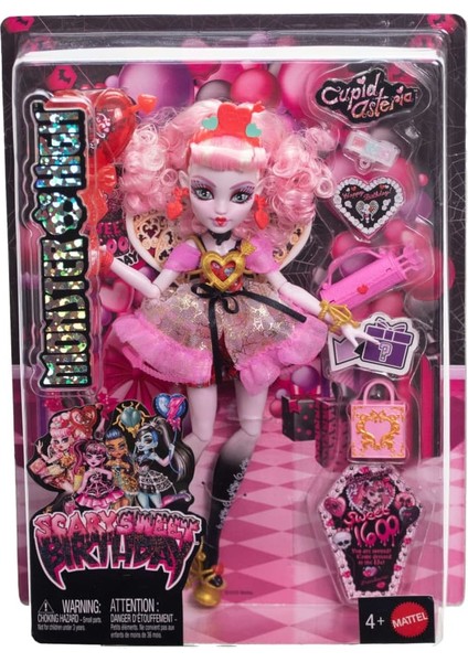 Monster High Doğum Günü Bebeği | Renkli Parti Kıyafetli Koleksiyon Oyuncak Bebek | 3+ Yaş indirimleri