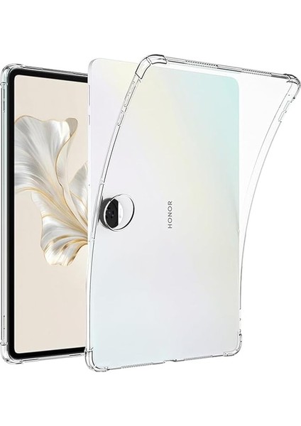 Honor Pad 9 12.1 Inç Uyumlu Şeffaf Yumuşak Kılıf, Darbeye Dayanıklı Tpu Arka Koruyucu Silikon Kılıf