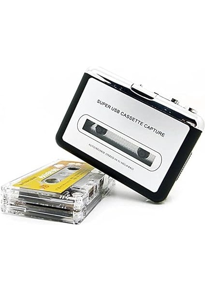 Kaset Kaset Çalar USB Dönüştürücü ile Ses Müziği Yakalayın Kaset Mp3 Dönüştürücü Abs Kaset Çalar USB fırsatları
