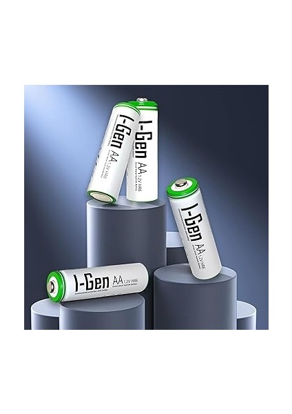 B138 2 Adet Aa 2700 Mah Şarj Edilebilir Kalem Pil 1.2V Ni-Mh Şarjlı Pil fiyatları