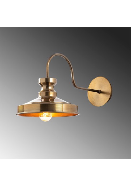 Güllü Vintage Metal Sıvama Tekli Aplik Eskitme, Rustik Dekoratif Duvar Lambası GULLU-182VINTAGE modelleri