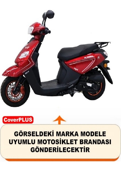 Kral Motor Kr-44 Pion 50 Branda Motosiket Brandası (Siyah Renk) Motor Örtüsü Çadır Su Geçirmez Motosiklet Kılıfı Motor Brandası fiyatları