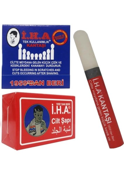 Iha Cilt Şapı ve Kan Taşı Seti, 70 gr Cilt Şapı, 1 Kalem Kan Taşı, 20'li Kullan-At Kan Taşı fiyatları