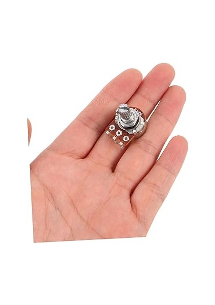 4 Adet Elektrik Gitar Bas Potansiyometresi: A250K Gitar Potansiyometresi 15 mm Şaftlı Metal Ton Düğmesi Enstrüman Için Ayarı fırsatları