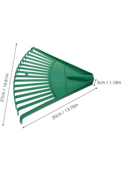 Yaprağı Tırmık Kafası Tırmık Kafası Yedek Çim Bitkileri Sökücü Tırmık Plastik Temizleme Tırmık El Bahçe Aracı Süpürme Için Toplama Yaprakları modelleri