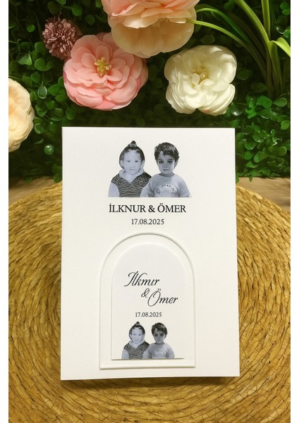 Uv Baskı Pleksi Magnet — Söz, Nişan, Nikah, Düğün, Kına (10 Adet)