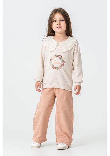 Garden Nakışlı Kız Çocuk 2\'li Takım - 26K 6335