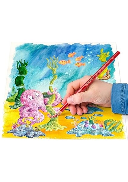 144 10NC24 Noris Clup Aquarell Kuruboya 24'lü Fırça Hediyeli fırsatları