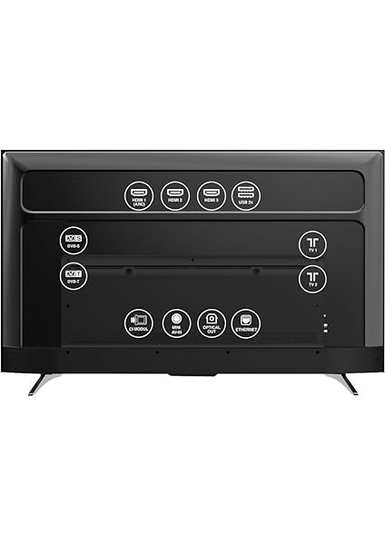 YE-55GFSG7-4K 55" 140 Ekran UHD 4K Google Android Tv fırsatları