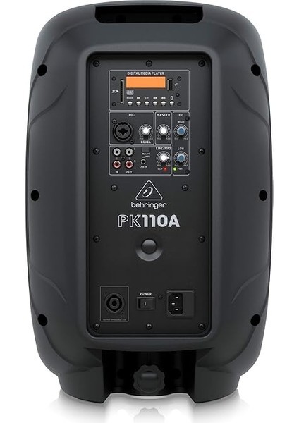 PK110A Aktif 350 Watt 10 Inç Pa Hoparlör Sistemi, Entegre Medya Oynatıcı, Bluetooth* Alıcı ve Entegre Karıştırma Masalı fiyatları