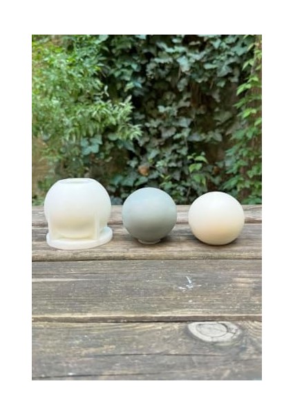 Concept Küre 7cm Çap Silikon Mum Kalıbı modelleri