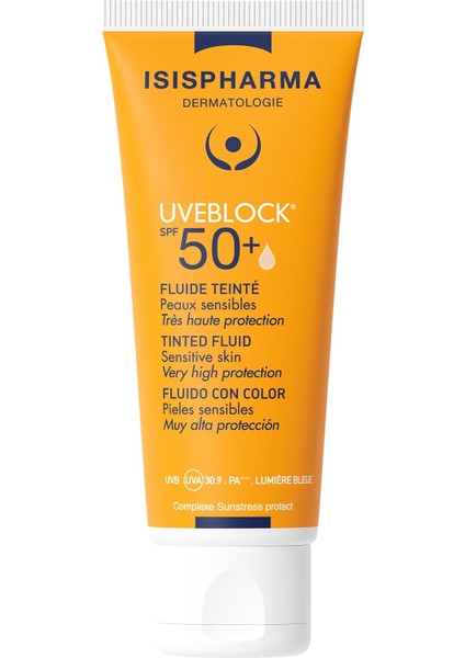 Isıs Pharma Uveblock Spf 50+ Dry Touch Light Tinted 40ML fiyatları