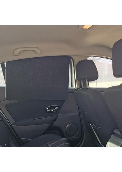 Güneşlik Perde Yan Cam Güneş Önleyici Aksesuar Siyah Keçe Tüm Araçlar Için 1 Adet fırsatları