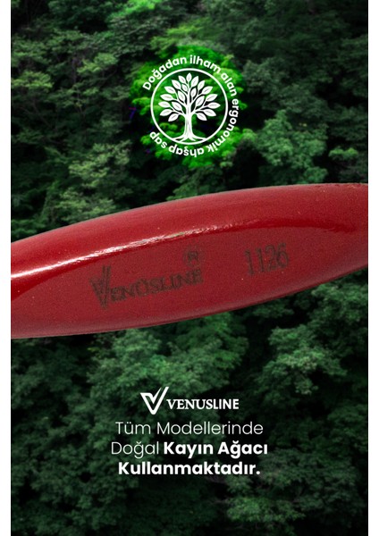 Venüsline 1126 K Sert Kıllı Orta ve Uzun Boy Saçlar Için Düz ve Dalgalı Fön Fırçası indirimleri