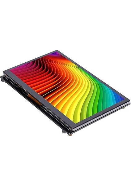 7 Inç Hd IPS Kapasitif Dokunmatik Ekran 1024 * 600 Çözünürlüklü Küçük Taşınabilir, USB Hd Arayüzü ile Raspberry Pi Eğitim Aracı ile Uyumlu indirimleri