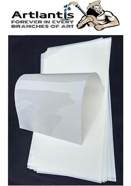 Asetat Kağıdı Pvc A4 25 Adet 100 Micron Fotokopi Asetatı Şeffaf A4 Kağıdı 21X29,7 Projektör Tepegöz fırsatları