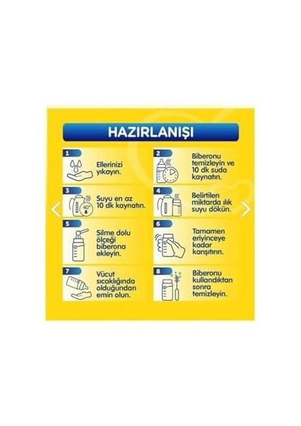 Bebelac 2 Devam Sütü 800 gr 6-9 Ay x 4 Adet -Kofre