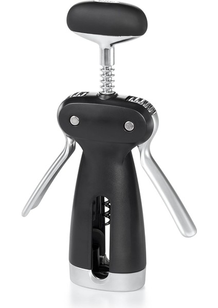 - Good Grips Steel Kanatlı Tirbuşon, Kapsül Kesici, Plastik, Siyah