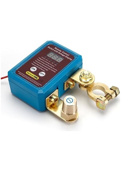 12 V 24V Evrensel Araç Akü Bağlantı Kesici Araç Akü Bağlantı Kesme I Anti-Sızıntı Koruyucu Hassas Kaçak Algılama Fonksiyonlu Akıllı Çalışma Kontrol Ayırıcı indirimleri