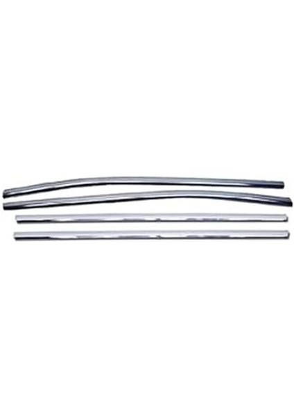 Oto Aksesuar Kia Stonic Uyumlu Krom Cam Çıtası 4 Parça 2018 ve Üzeri Paslanmaz Çelik fırsatları