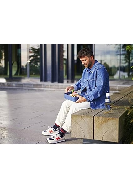 - Yemek Kutusu A Break Large – Bölmeli Beslenme Kutusu – 8 Adede Kadar Tereyağı Ekmeği Için Uygundur – 1500 ml – Canlı Mauve modelleri