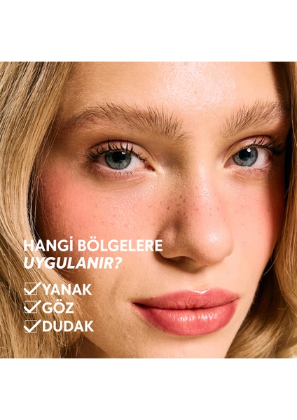 Allık Ruj Göz Farı Glow Tint Chilli Red | Nemlendirici Makyaj | 506 Kiremit | Hyaluronik Asit Peptit fırsatları