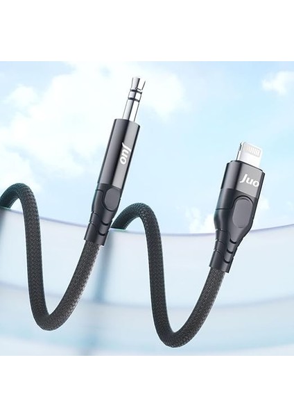 Lightning To 3.5mm Jack Aux Stereo Trs Ses Kablosu 1 Metre fiyatları