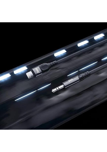 Lightning To 3.5mm Jack Aux Stereo Trs Ses Kablosu 1 Metre modelleri