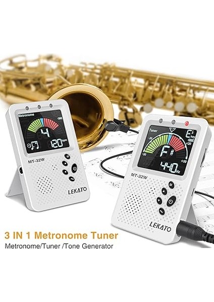 Gitar Tuner, Elektronik Metronom Tuner Gitar, Ukulele, Bas, Keman, Saksafon, Kromatik fiyatları