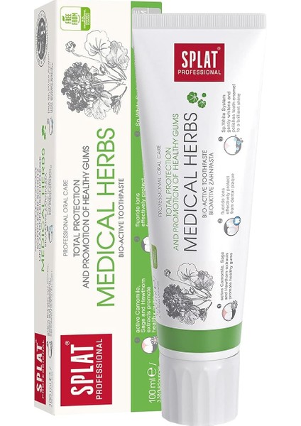 Medical Herbs Jel Diş Macunu 100 Mililitre