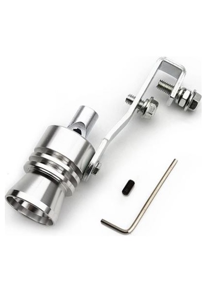 Üniversal Egzoz Islık Aparatı Egzoz Ucu Turbo Sesi Large 29 mm Krom fırsatları